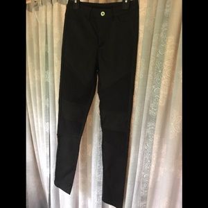 Faux leather Comme jeans